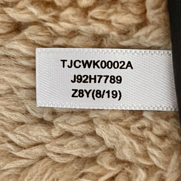 Tommy Hilfiger Womens Tan Fuzzy Sherpa Teddy 1/4 Zip Pullover‎ Size M - Picture 7 of 8